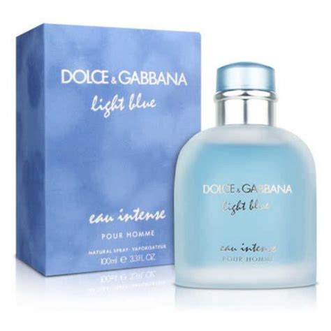 dolce gabbana light blue eau intense men stores|d&g light blue men fragrantica.